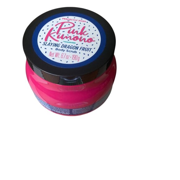 Perfectly Posh Pink Kimono Slaying Dragon Fruit Body Scrub 6.7 Oz * New * - Picture 1 of 10